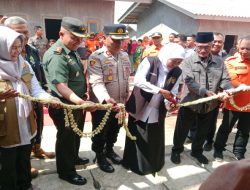Dandim 0822 Bondowoso Hadiri Peresmian Relokasi Rumah Sarana Dan Prasarana Pasca Bencana Banjir Bandang