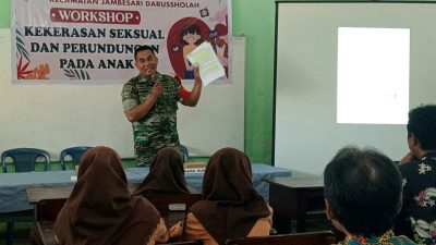 Cegah Perundungan, Babinsa Posramil 0822/06 Jambesari Sosialisasikan Anti Bullying