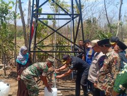 Danramil 0822/16 Cermee Hadiri Peresmian Sumur Bor