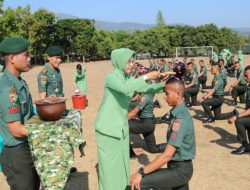 Danyonif Raider 514/SY Kostrad Pimpin Acara Korps Raport Kenaikan Pangkat