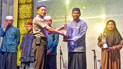 Wujud Sinergitas, Kapolsek Tegalampel Hadiri Malam Puncak Menyambut HUT TNI ke 78