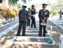 Jelang HUT TNI Ke-78, Prajurit Kodim 0822 Bondowoso Gelar Ziarah Nasional