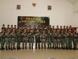 Penyuluhan Hukum Oleh Babinkum TNI di Yonif Raider 514/SY Kostrad