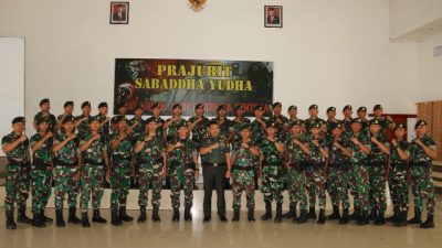 Penyuluhan Hukum Oleh Babinkum TNI di Yonif Raider 514/SY Kostrad