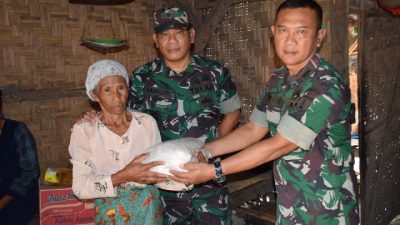 Wujud Kemanunggalan TNI, Kasdim Bersama Koramil 0822/02 Curahdami Hadir Ditengah Masyarakat