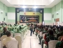 Kunker Perdana Danrem 083 Baladhika Jaya Kolonel Inf Jamaludin S. H., Begini Pesannya !
