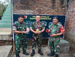 Usai Kunker Danrem 083/Bdj, Dandim 0822 Bondowoso Kunjungi Rumah Babinsa Kreatif Serma Garsadi