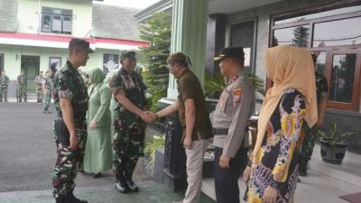 Pj Bupati Bondowoso Bersama Forkopimda Sambut Kunker Danrem 083/Baladhika Jaya