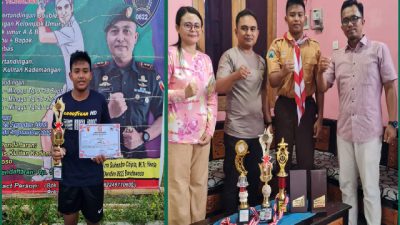 Atlet Tenis Junior Peringkat 59 Nasional KU 14 Diraih Siswa SMP 1 Curahdami Bondowoso