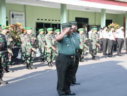 Upacara Bulanan 17 0ktober 2023 Dipimpin Danramil 0822/03 Tegalampel