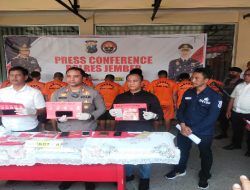 Satreskoba Polres Jember Amankan 10 Orang Tersangka Penyalahgunaan Narkoba
