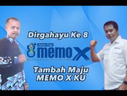 Jelang HUT Ke 8, MEMO X Dibanjiri Ucapan dari Berbagai Kalangan