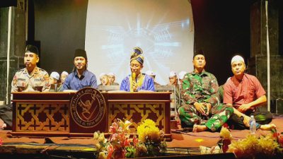 Danramil 0822/07 Grujugan Hadiri Sholawatan, Menuju Indonesia Berakhlak