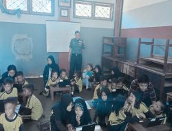 Babinsa Posramil Tamankrocok Masuk Sekolah, Perkuat Jiwa Nasionalisme