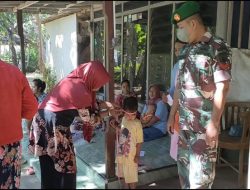 Cegah Stunting, Koptu Budiono Dampingi Posyandu Desa Binaan