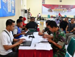 Dandim 0822 Bondowoso Ikuti Kegiatan Baksos Kes Pengabdian Alumni Akabri 91