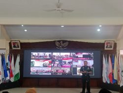 Deklarasi Pemilu Damai, Dandim 0822 Bondowoso Yakinkan TNI Netral