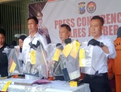 Reskrim Polres Jember Kembali Amankan Empat Residivis Spesialis Pembobol Alfamart