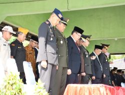 Kodim 0822 Bondowoso Ikuti Upacara Pengibaran Bendera Peringati Hari Pahlawan