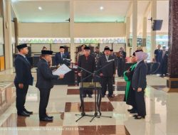 Resmi Dilantik Sebagai Pj Sekda, Ini Pesan Pj Bupati Bondowoso