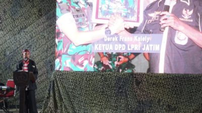 Ketua DPD LPRI Jawa Timur Hadiri Pisah Sambut Danyonif Raider 514 /SY Kostrad