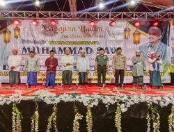 Danramil 0822/11 Tapen Bersama Ribuan Masyarakat Bersholawat Bersama Dalam Rangka Dzikrul Maulidirrasul