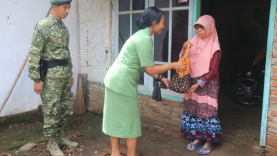 Wujud Nyata Kebersamaan TNI, Yonif 514/SY Adakan Bakti Sosial Peringati HUT Brigif 9/DY ke 60