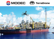 Terra Drone dan MODEC, Inc. Menandatangani MOU Mengenai Pengembangan Teknis Drone Inspeksi untuk Platform Offshore