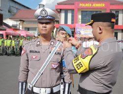 Polres Jember Gelar Apel Pasukan Operasi Lilin Semeru Menyambut Nataru 2024