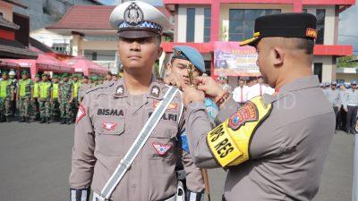 Polres Jember Gelar Apel Pasukan Operasi Lilin Semeru Menyambut Nataru 2024