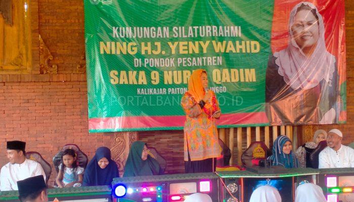 Yenny Wahid Sebut Suara Santri Juga Jadi Penentu Kemenagan Bagi Calon Presiden di 2024.