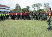 Dandim 0822 Bondowoso beserta 153 Personel Ikuti Gladi Apel Pasukan Pengamanan RI 1