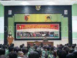 Begini Pesan Dandim 0822 Bondowoso di Giat Jam Komandan (Jamdan)