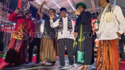 Sholawat Kebangsaan Guncang Bumi Kironggo Bersama Mahfud MD