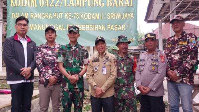 Kunjungan Perdana Dandim 0422/LB Dalam Kegiatan Karya Bhakti di Waytenong