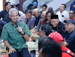 Ganjar Pranowo Temui Ratusan Nelayan Dari Organisasi KNTI dan HNSI di Kediamannya