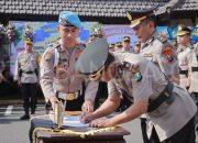 Kapolres Jember Pimpin Serah Terima Jabatan Beberapa PJU
