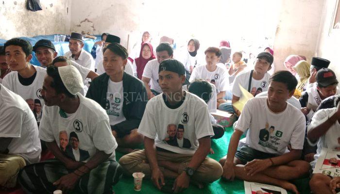 Tim Relawan Ganjar – Mahfud Gelorakan Tretan Settong Dhere ke Seluruh Kecamatan di Bondowoso