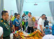 Pj Bupati Bondowoso bersama Forkopimda Tinjau Lokasi dan Korban Bencana Angin Puting Beliung