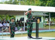 Arahan Pangdivif 2 Kostrad di Upacara Pelepasan Satgas Yonmek TNI Konga XXIII-R Unifil Tahun 2024