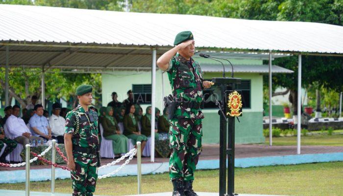 Arahan Pangdivif 2 Kostrad di Upacara Pelepasan Satgas Yonmek TNI Konga XXIII-R Unifil Tahun 2024