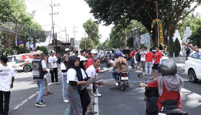 Memasuki Kabupaten Banyuwangi, SMCC Disambut Ratusan Kaum Milenial