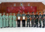 Pimpin Korps Raport Anggota Pindah Satuan, Begini Pesan Dandim 0422/LB