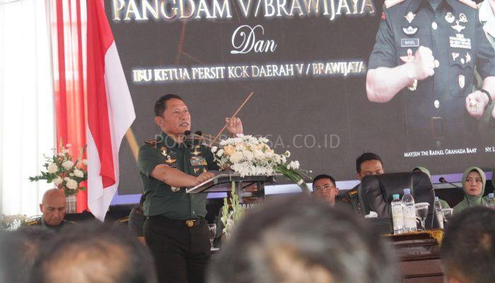 Mayjen TNI Rafael Granada Baay Lakukan Kunjungan Kerja ke Korem 083/Baladhika Jaya
