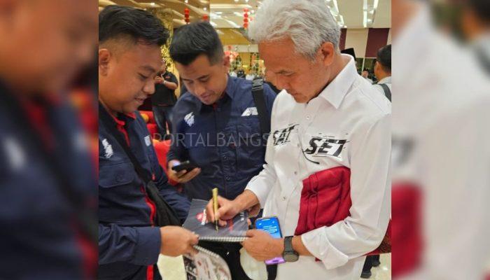 Laporan Perjalanan SMCC Diteken Langsung oleh Ganjar Pranowo