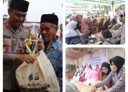 Antusias Ribuan Warga Serbu Pasar Sembako Murah di Polres Malang Jelang Ramadhan