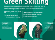 Webinar Gratis Mengenai Pengelolaan Hutan dan Skema Carbon Trading di Indonesia, Daftar Sekarang