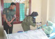 Dandim 0422/Lampung Barat Bersama Persit KCK Chandra Kirana cab XLIV Dim 0422 Gelar Donor Darah.