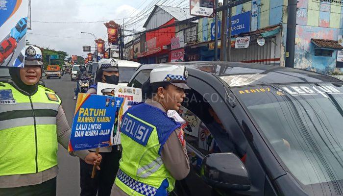 Operasi Keselamatan Semeru 2024 Polres Malang Sosialisasikan Kamseltibcarlantas