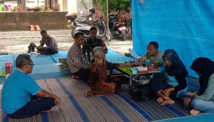 Tanggap Bencana, Polres Ngawi Bersama TNI Sigap Bantu Warga Terdampak Banjir
